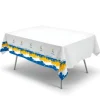 Mantel de plástico Real Madrid 1,34 x 2,70 m - Eurofiestas