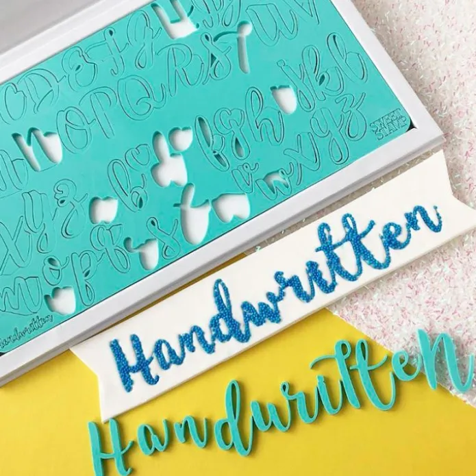 Marcadores de letras Handwritten - Sweet Stamp