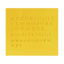Marcadores de letras mayúsculas y minúsculas Fun Fonts Collection 2 - PME