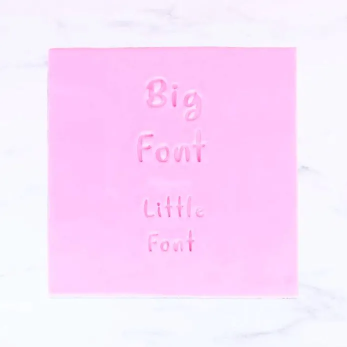 Marcadores de letras, números y símbolos Fun Fonts Collection 3 - PME