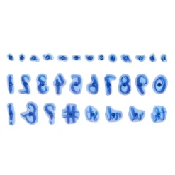 Marcadores de números y símbolos Fun Fonts Collection 1 - PME