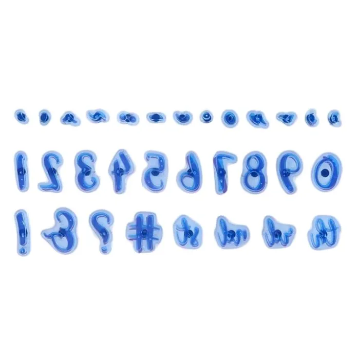 Marcadores de números y símbolos Fun Fonts Collection 1 - PME