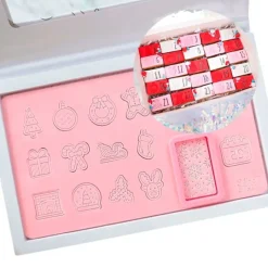 Marcadores y cortador galletas calendario adviento - Sweet Stamp