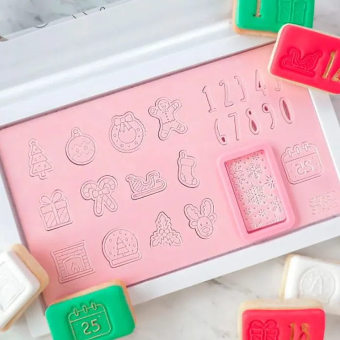 Marcadores y cortador galletas calendario adviento - Sweet Stamp