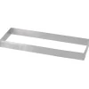 Marco de repostería rectangular perforado 28 x 11 x 2 cm - De Buyer