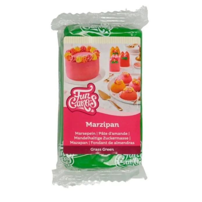 Mazapán verde 250 g - Sin gluten - Funcakes