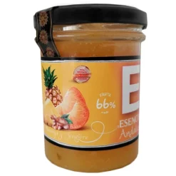 Mermelada de piña, naranja y jengibre 240 gr - 100% Natural - Esencia Andalusí