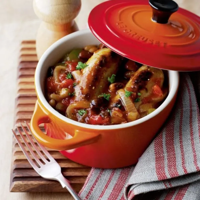 Mini cocotte 10 cm Bamboo - Cerámica de gres - Le Creuset