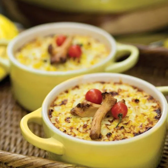 Mini cocotte 10 cm Bamboo - Cerámica de gres - Le Creuset