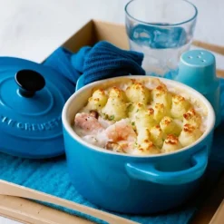 Mini cocotte 10 cm Bamboo - Cerámica de gres - Le Creuset