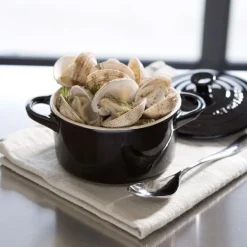 Mini cocotte 10 cm Bamboo - Cerámica de gres - Le Creuset