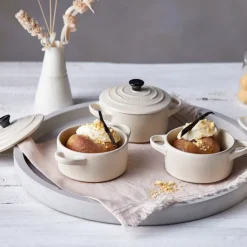Mini cocotte 10 cm Bamboo - Cerámica de gres - Le Creuset