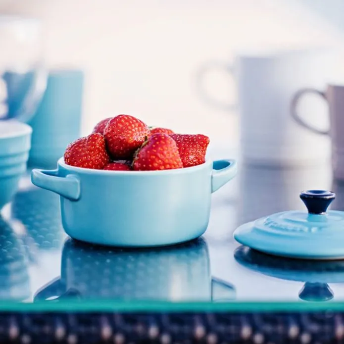 Mini cocotte 10 cm Cereza - Cerámica de gres - Le Creuset