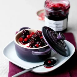 Mini cocotte 10 cm Cereza - Cerámica de gres - Le Creuset