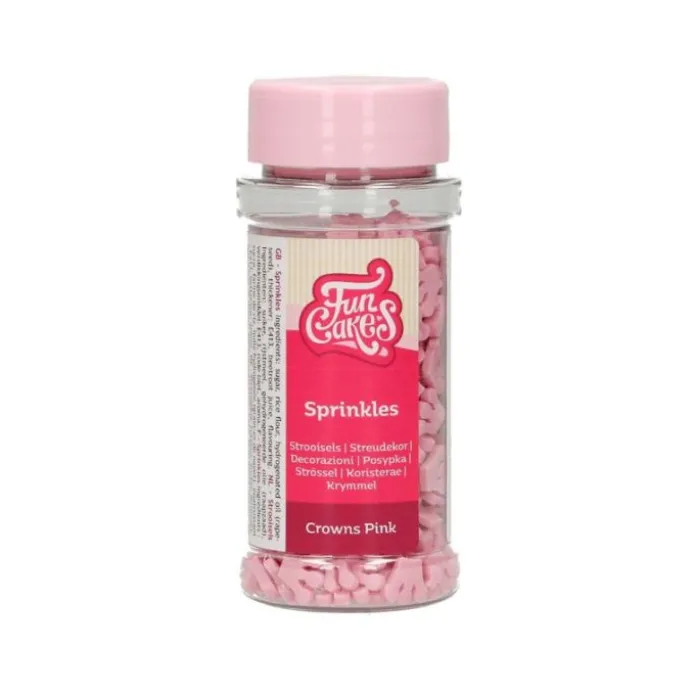 Mini coronas rosas 45 g - Funcakes