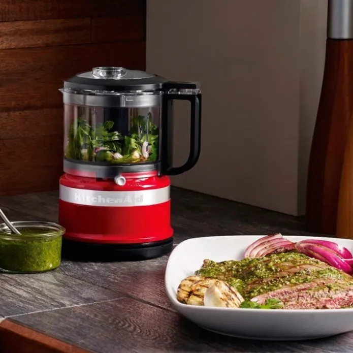 Mini procesador picador de alimentos rojo P2 - KitchenAid