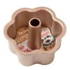 Molde antiadherente flor Angel Food Cake Gold Line 19 x 8,5 cm - Decora