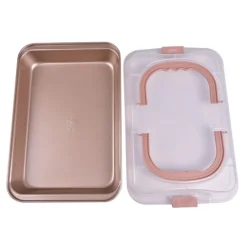 Molde antiadherente Gold Line y transportador 2 en 1 - Decora