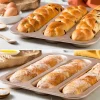 Molde antiadherente para 3 baguettes pan Gold Line - Decora