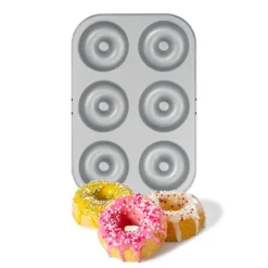 Molde antiadherente para 6 donuts - Decora