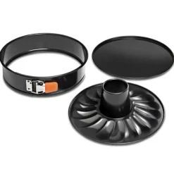 Molde antiadherente redondo desmontable y corona 26 cm - Acero al carbono - Le Creuset