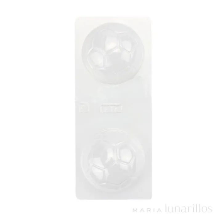 Molde 2 balones de fútbol 3D