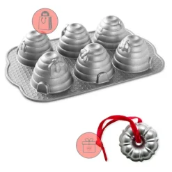 Molde Beehive Cakelet Pan - Nordic Ware + REGALO adorno