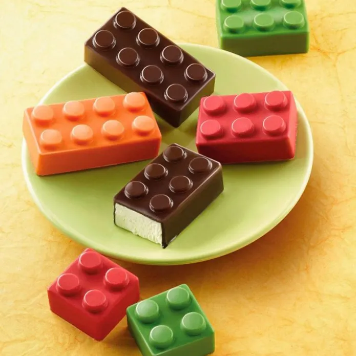 Molde bombones Choco Block (Lego) - Silikomart