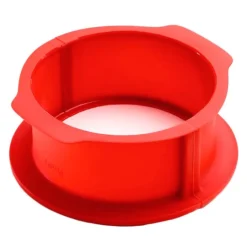 Molde Charlotte redondo desmontable con plato de cerámica 18 cm - Lékué