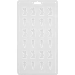 Molde 24 conejos y zanahorias para candy melts - Wilton