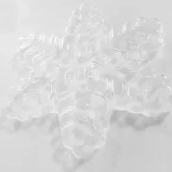 Molde copos de nieve 5,5 cm (4 cavidades)