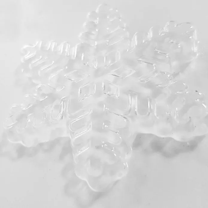 Molde copos de nieve 5,5 cm (4 cavidades)