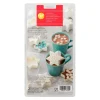 Molde 3 copos de nieve de chocolate para candy melts - Wilton