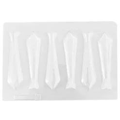 Molde corbatas de chocolate (6 cavidades)
