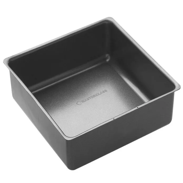 Molde cuadrado alto con base extraíble Master Class 23 cm - Kitchen Craft