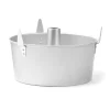 Molde de aluminio anodizado Angel Food Cake 25 cm - Decora