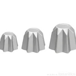 Molde de aluminio para pandoro 500 gr - Decora