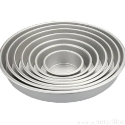 Molde de aluminio profesional redondo 15 x 5 cm - Decora