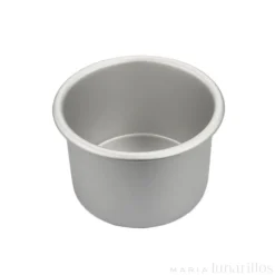 Molde de aluminio profesional redondo 10 x 7,5 cm - Decora