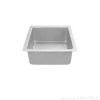 Molde de aluminio profesional cuadrado 15 x 7,5 cm - Decora