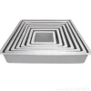 Molde de aluminio profesional cuadrado 35 x 7,5 cm - Decora