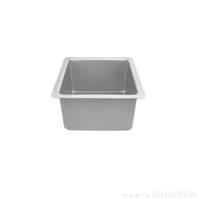 Molde de aluminio profesional cuadrado 15 x 10 cm - Decora