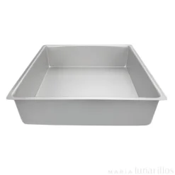 Molde de aluminio profesional cuadrado 35 x 10 cm - Decora