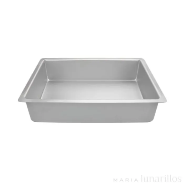Molde de aluminio profesional rectangular 27,9 x 17,8 x 7,5 cm - PME