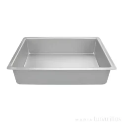 Molde de aluminio profesional rectangular 30 x 20 x 7,5 cm - Decora