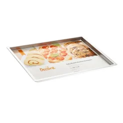 Molde de aluminio profesional rectangular 28 x 17,8 x 2,5 cm - Decora