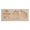 Molde de madera galletas rellenas Navidad - ScrapCooking