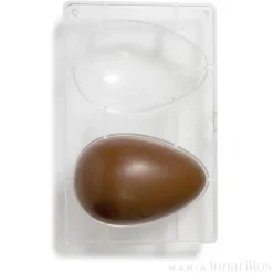 Molde de policarbonato para huevo de Pascua 15 cm - Decora