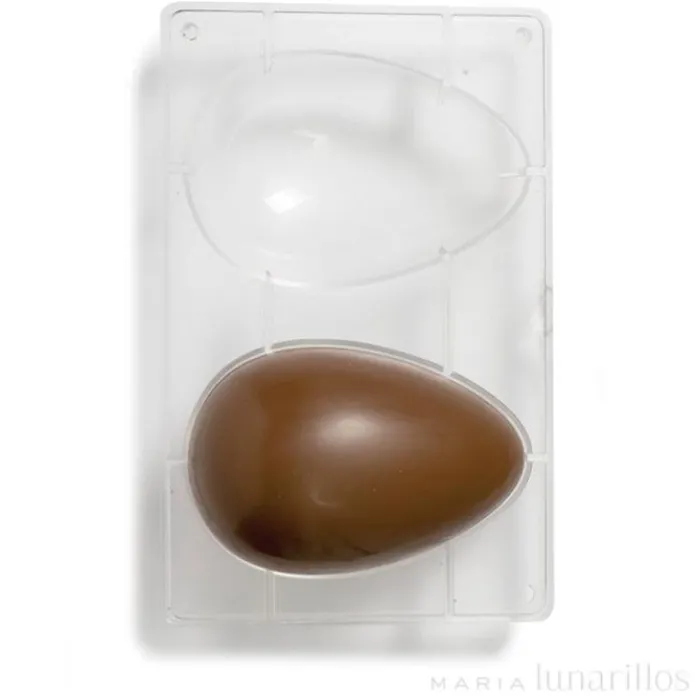 Molde de policarbonato para huevo de Pascua 15 cm - Decora