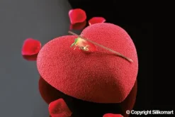 Molde de silicona Amore con cortador - Silikomart Professional